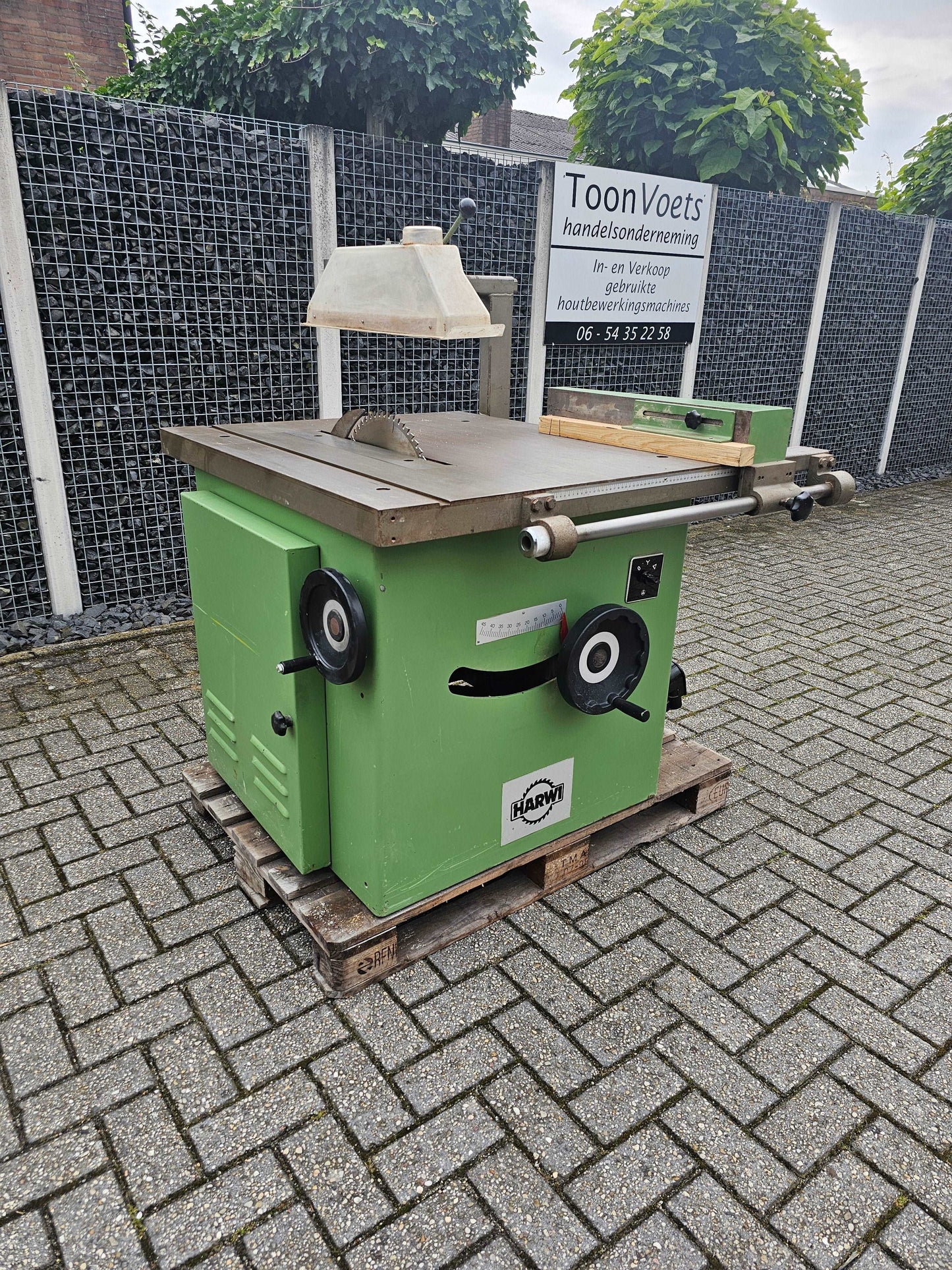 Harwi Cirkelzaag Type 130 Schuininstelbaar