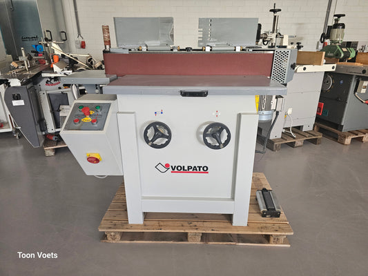 Kantenschuurmachine Volpato ook voor fineerkanten