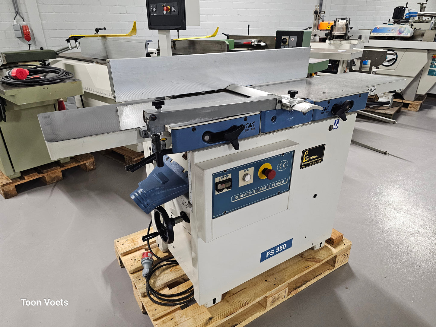 Vlakvandiktebank SCM MiniMax Type FS350