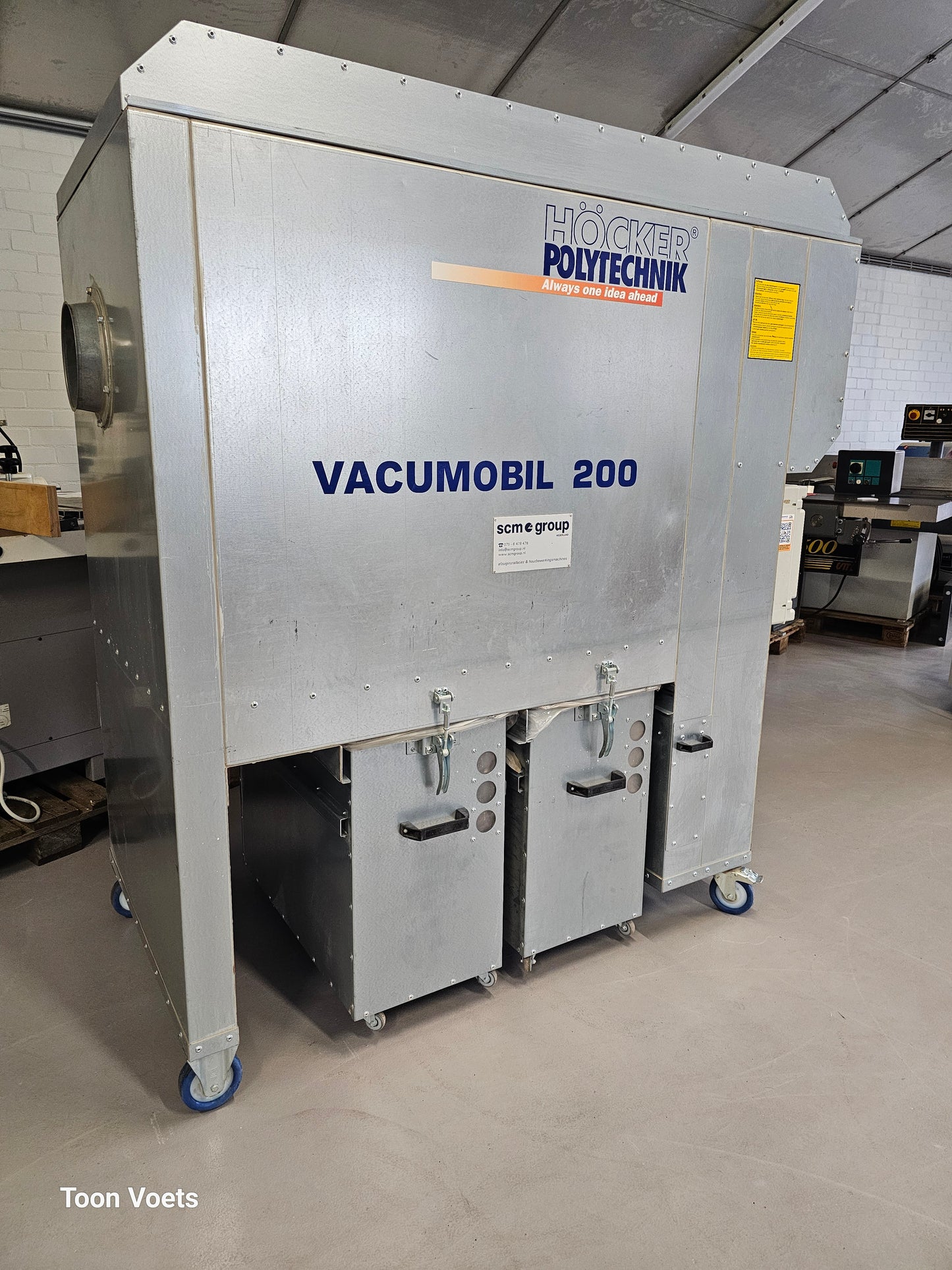 Afzuiging Hocker polytechnik Type 200