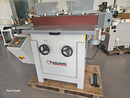 Kantenschuurmachine Volpato ook voor fineerkanten