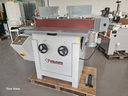 Kantenschuurmachine Volpato ook voor fineerkanten
