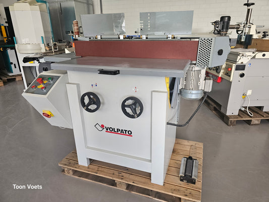 Kantenschuurmachine Volpato ook voor fineerkanten