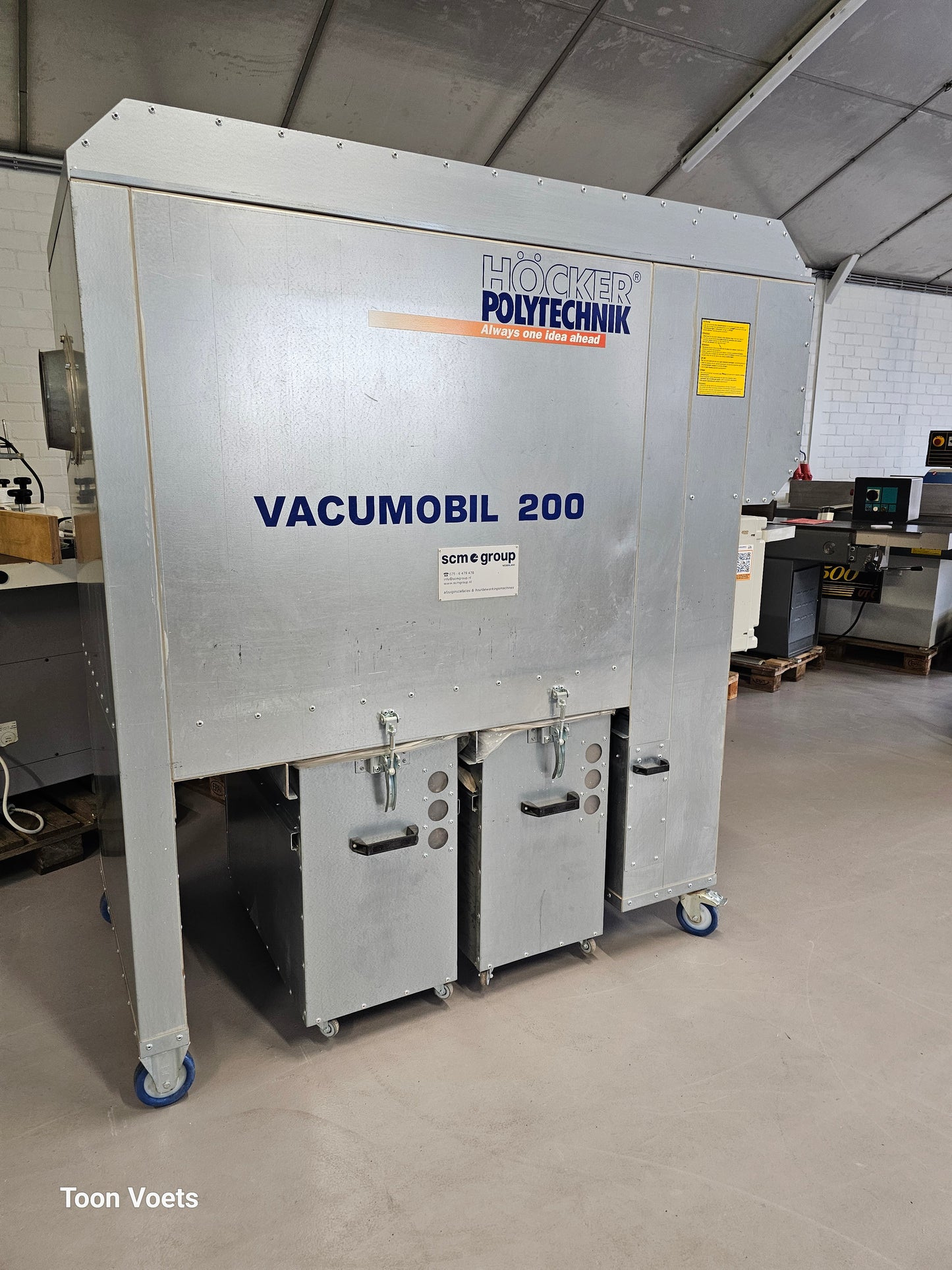 Afzuiging Hocker polytechnik Type 200
