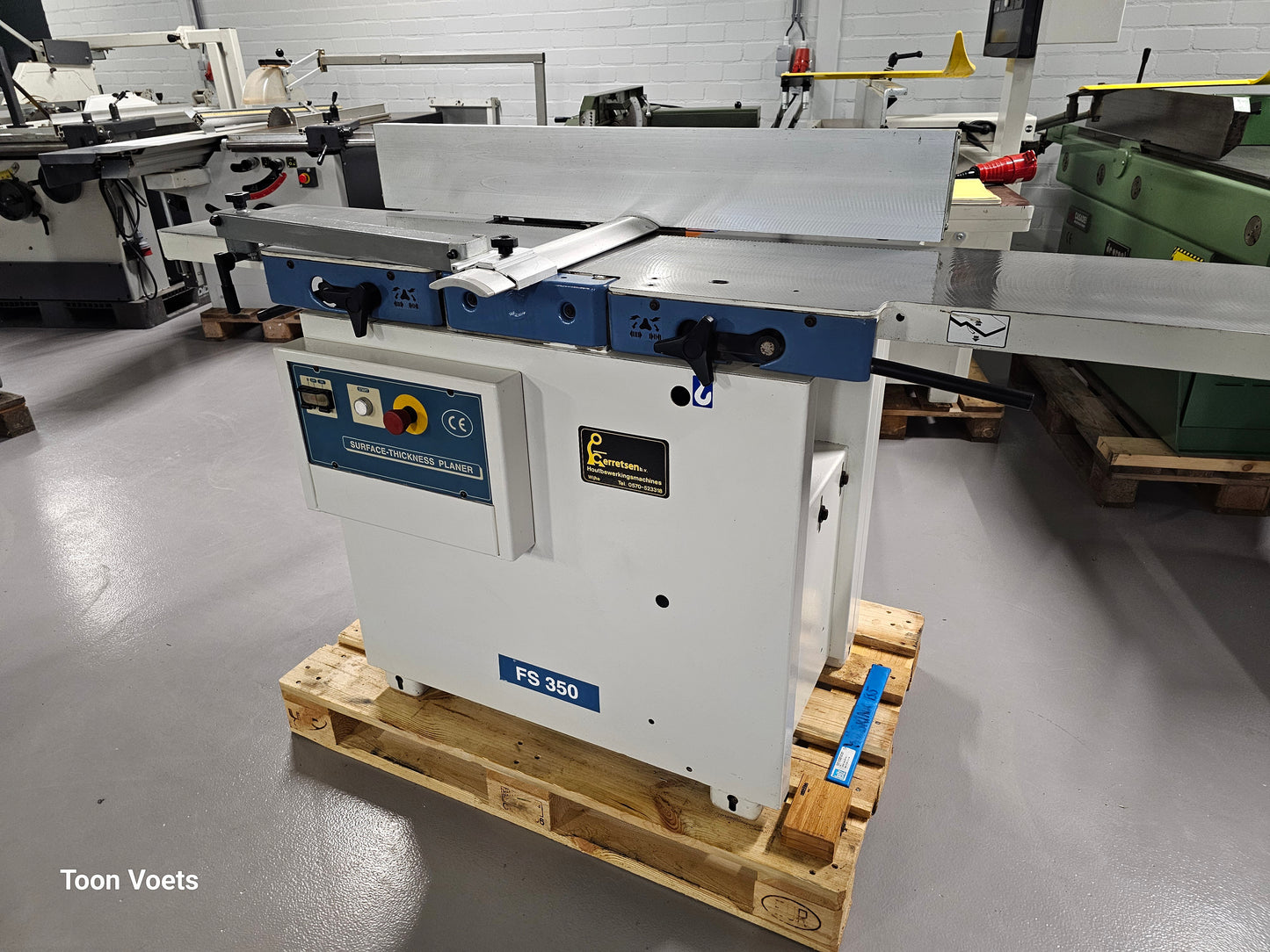 Vlakvandiktebank SCM MiniMax Type FS350