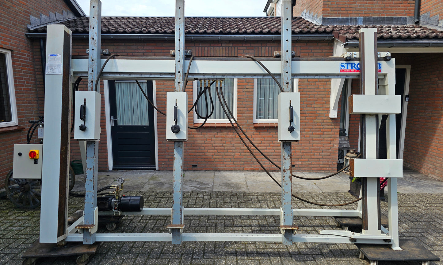 Opsluitbank  / Lijmpers hydraulisch Stromab