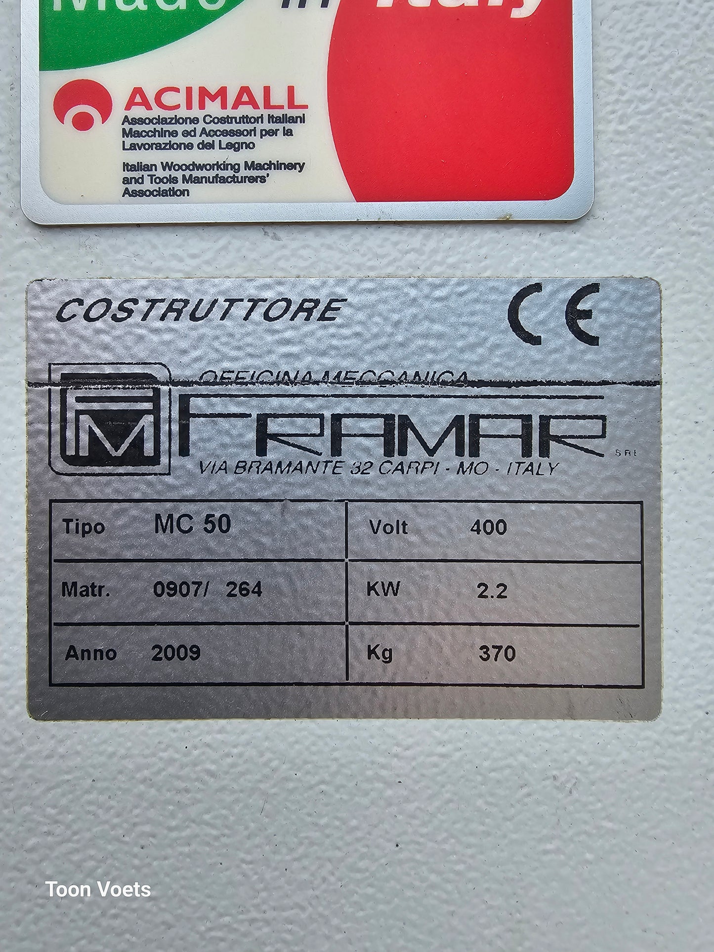 Kettingfrees  / kettingsteek Framer zwaar model