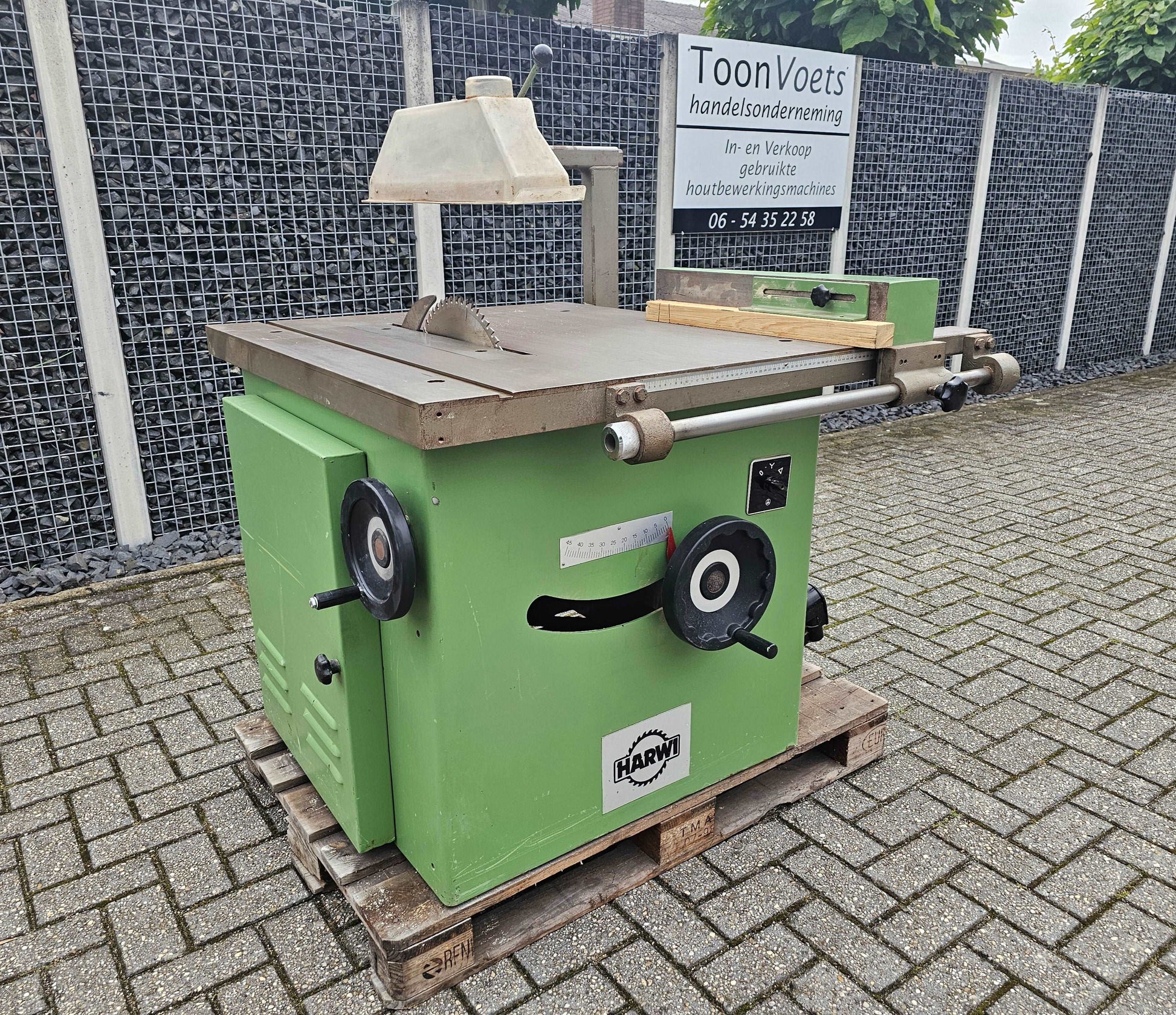 Harwi Cirkelzaag Type 130 Schuininstelbaar
