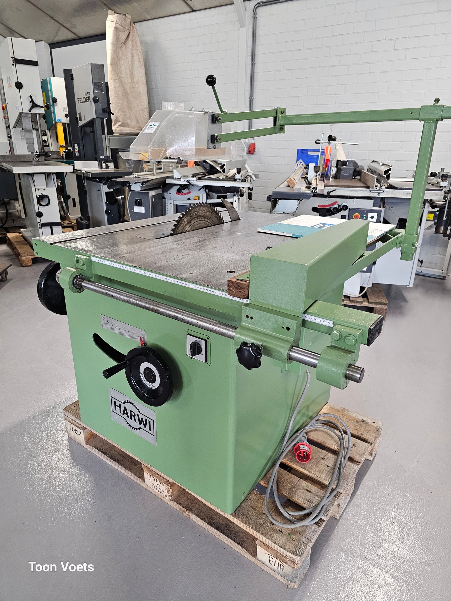 Harwi Cirkelzaag Type 130 Schuininstelbaar