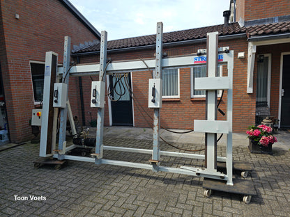 Opsluitbank  / Lijmpers hydraulisch Stromab