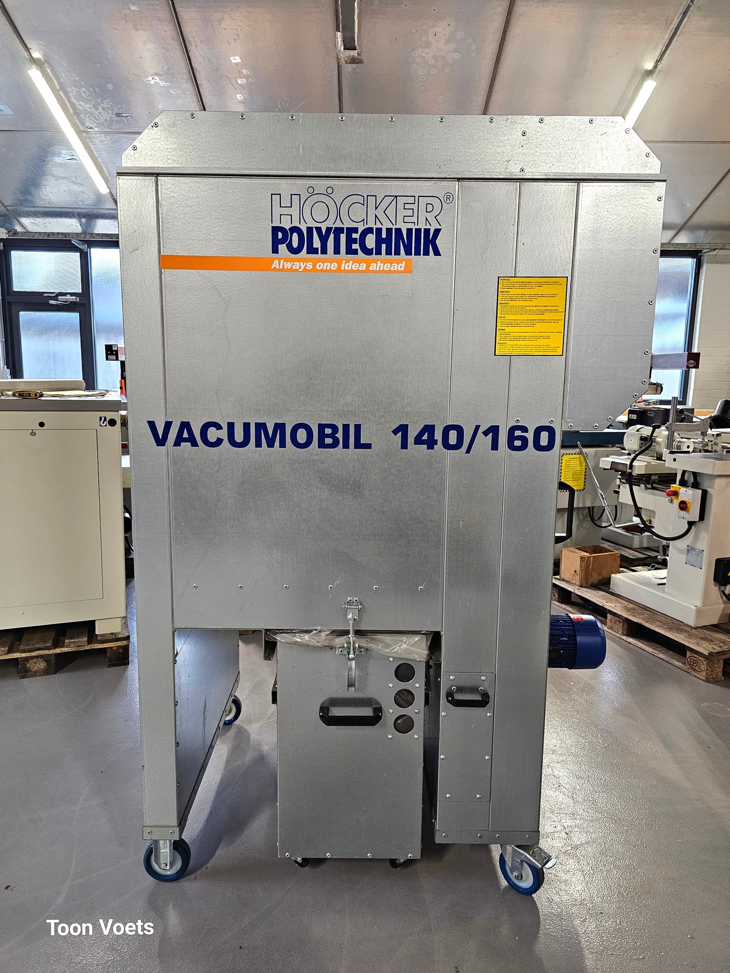 Afzuiging  / afzuiger onderdruk Vacumobil