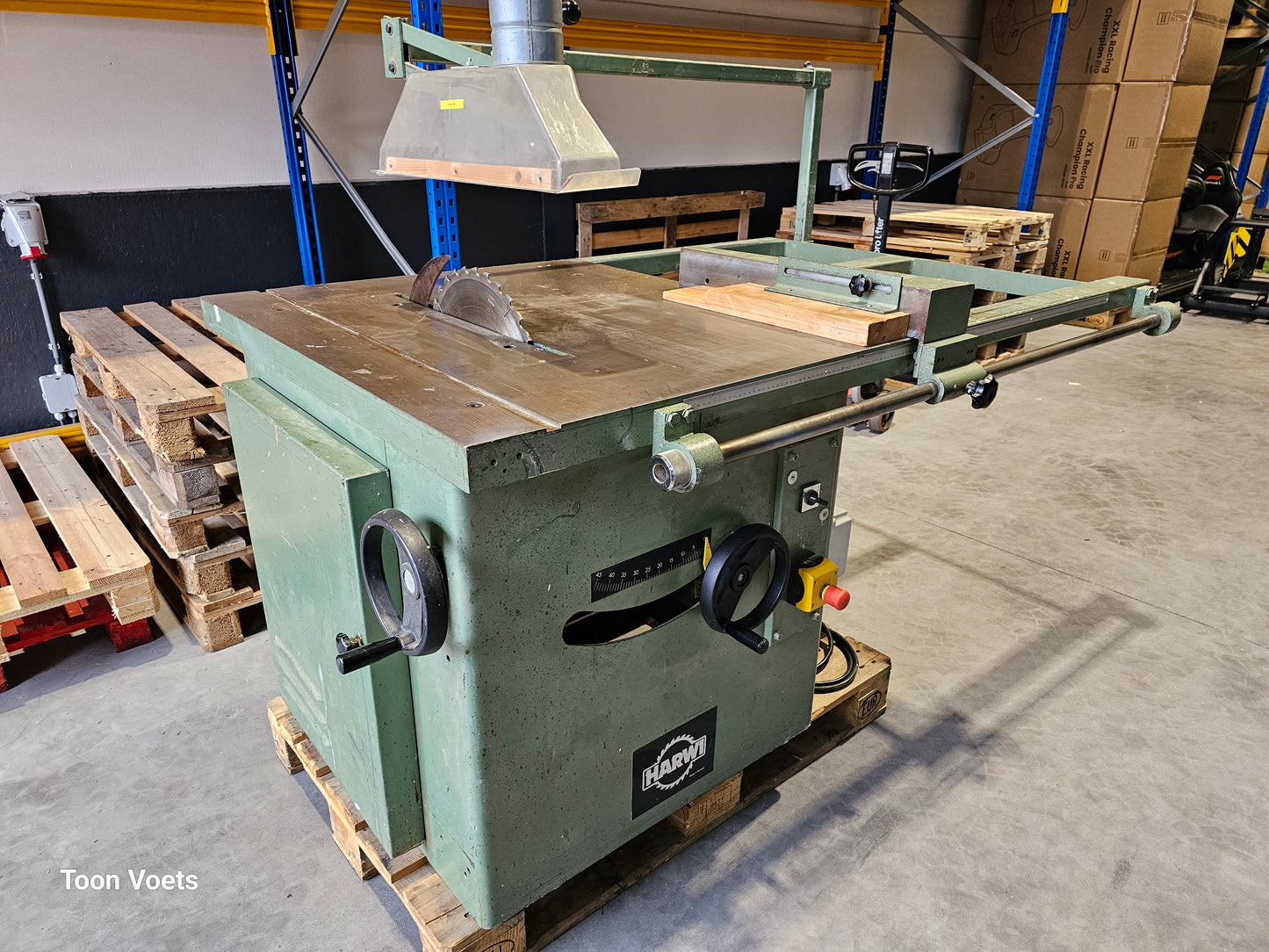 Harwi Cirkelzaag Type 130 met verbreding
