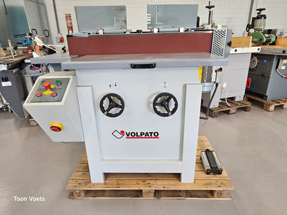 Kantenschuurmachine Volpato ook voor fineerkanten