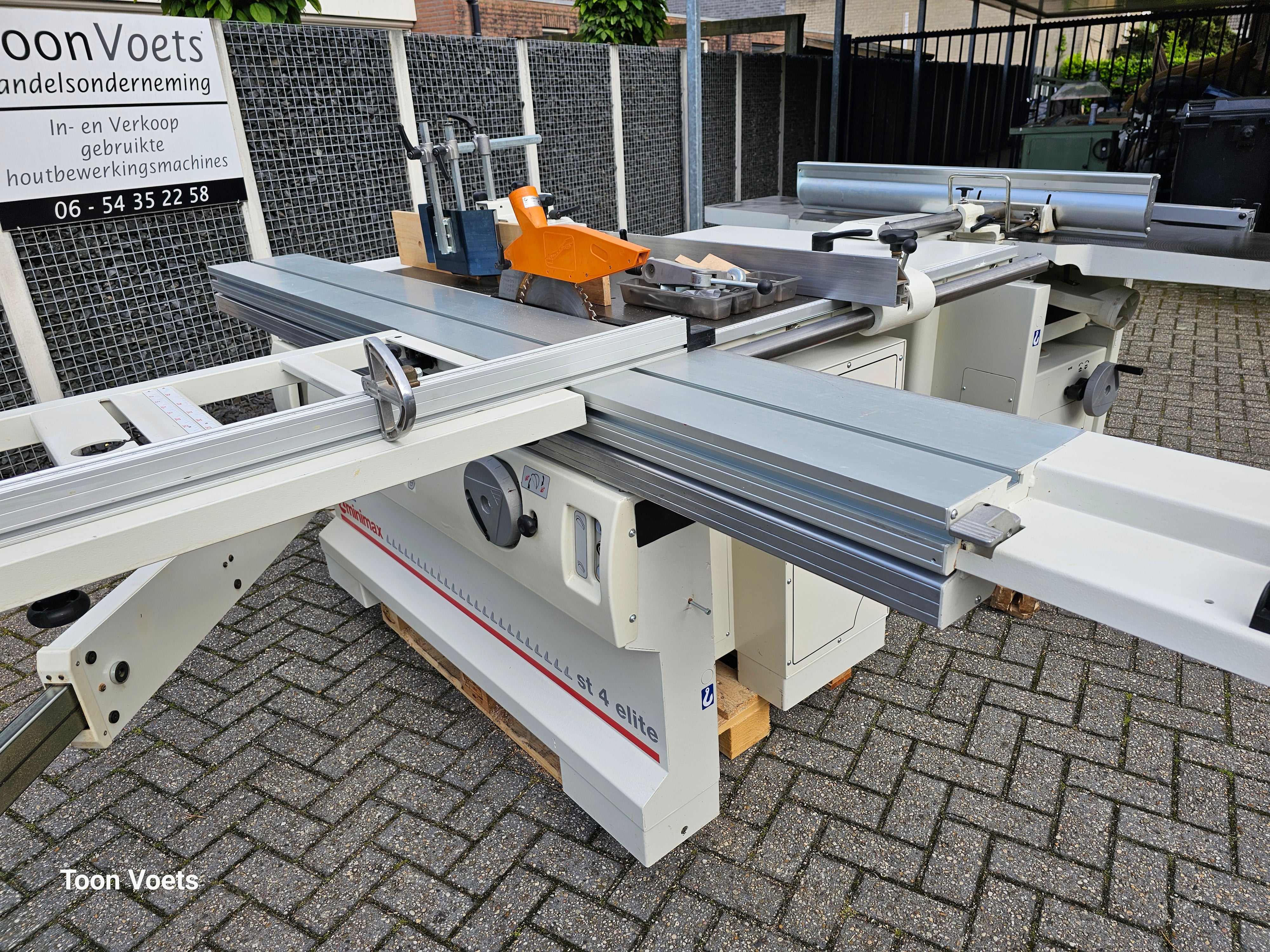 SCM MiniMax FS41 Elite & ST4 Elite Combinatie machine 4 voudig