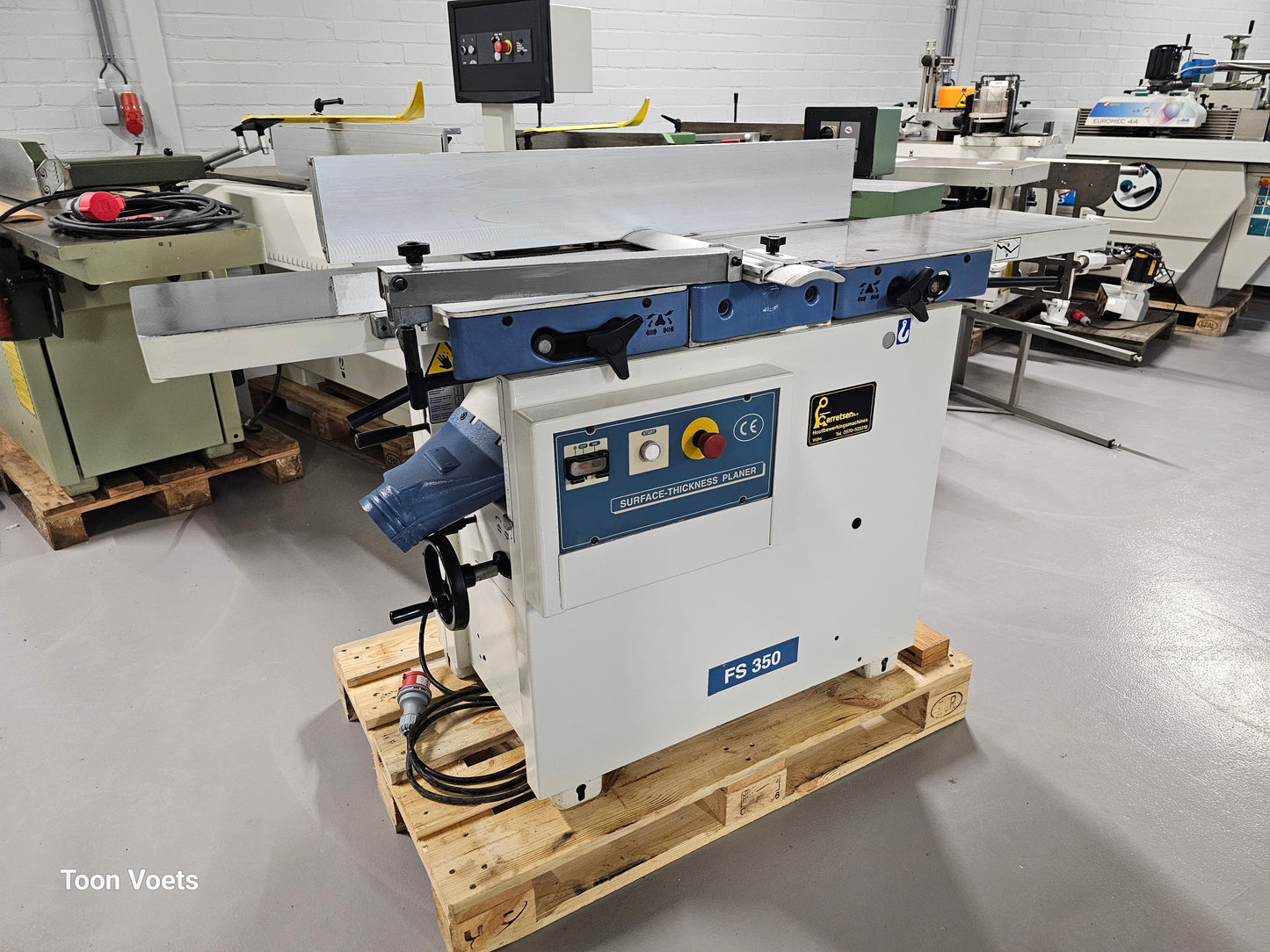 Vlakvandiktebank SCM MiniMax Type FS350
