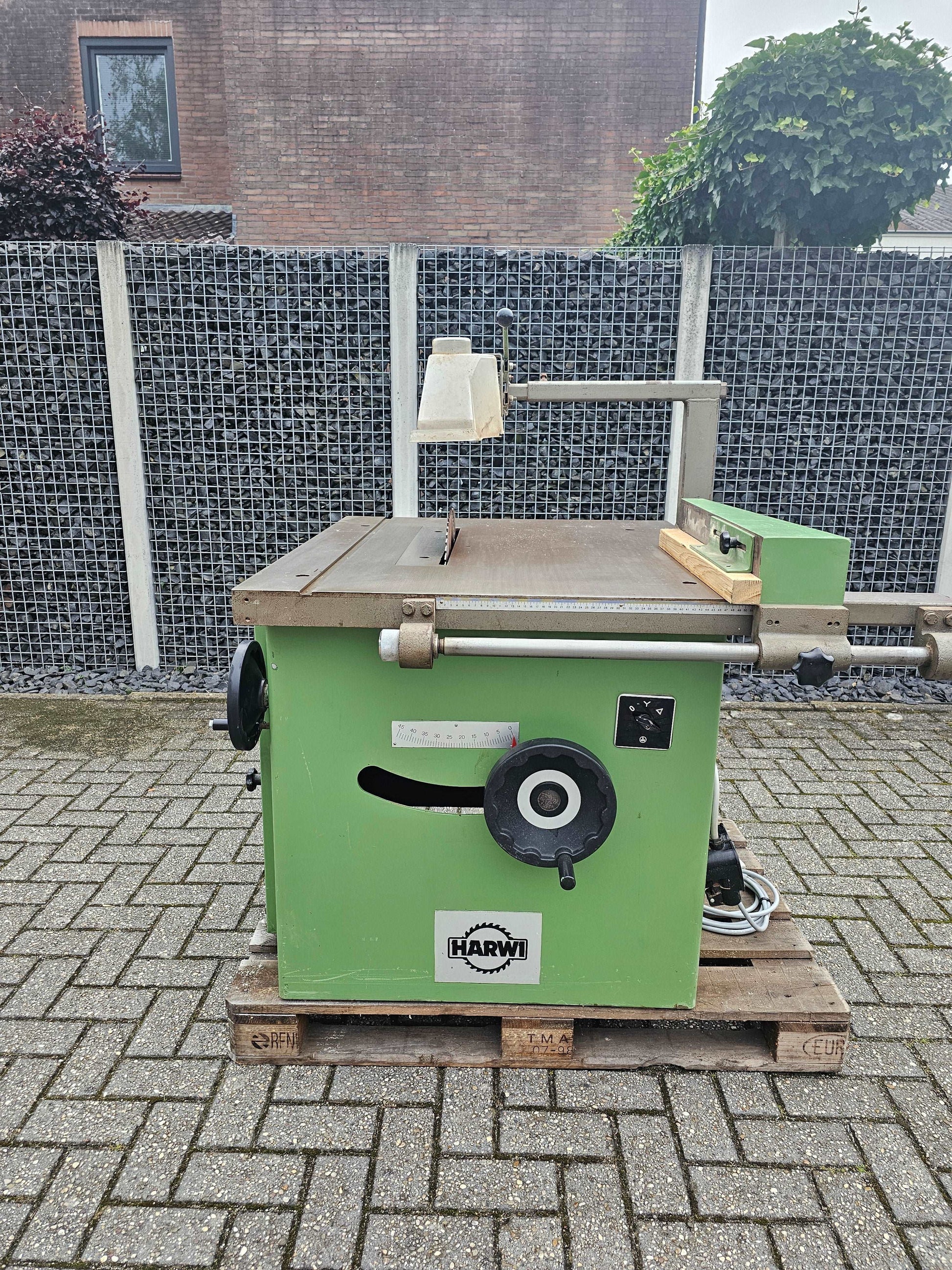 Harwi Cirkelzaag Type 130 Schuininstelbaar