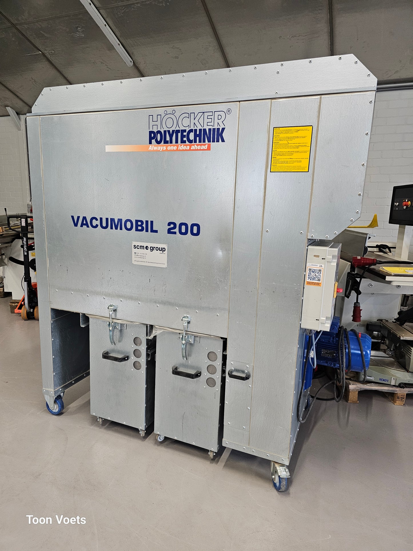 Afzuiging Hocker polytechnik Type 200